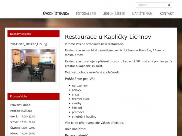 restauraceukaplicky.cz