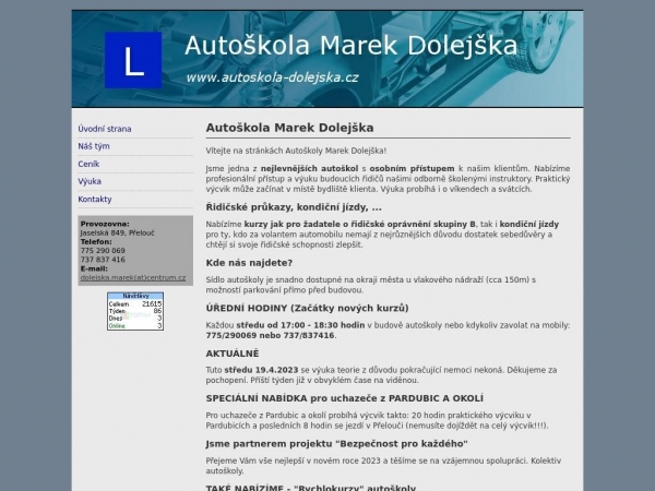 autoskola-dolejska.cz