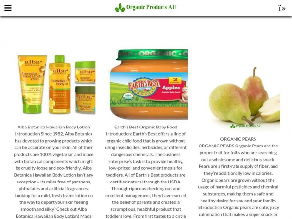 organicproductsau.com