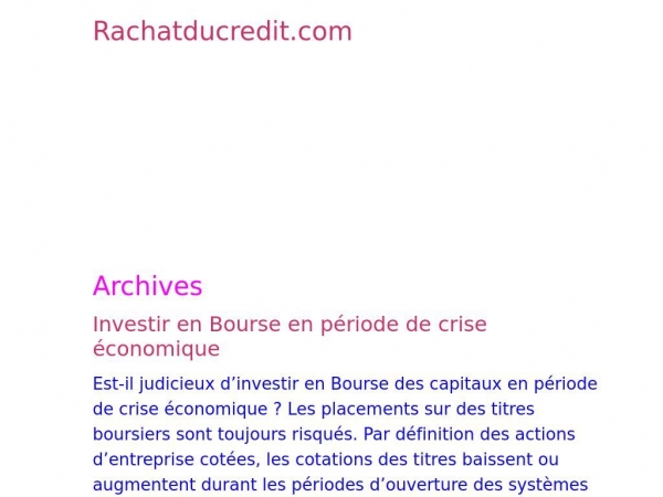 rachatducredit.com