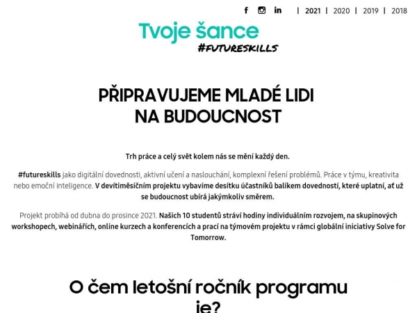 samsungtvojesancefutureskills.cz