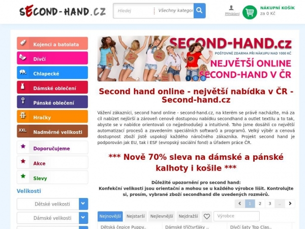 second-hand.cz