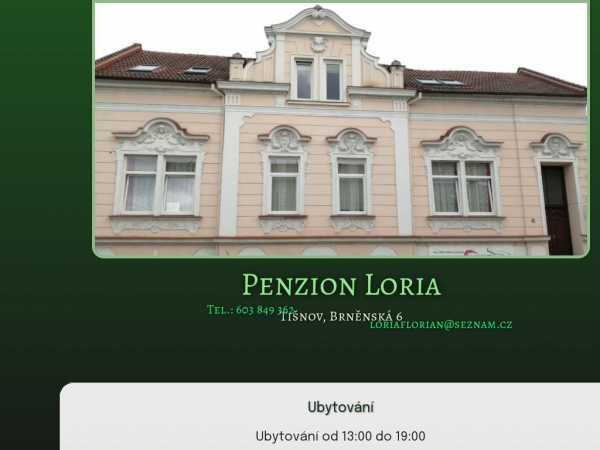 ubytovani-loria-tisnov.wz.cz