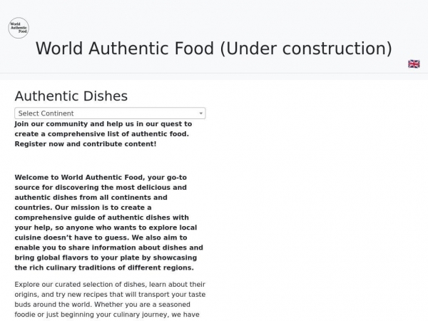 worldauthenticfood.com