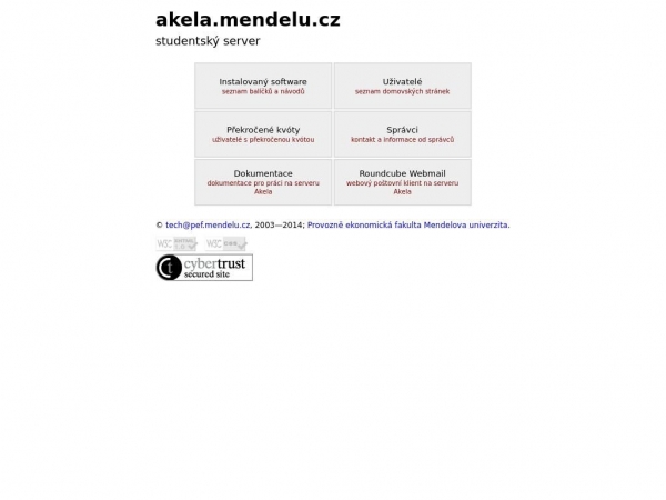 akela.mendelu.cz