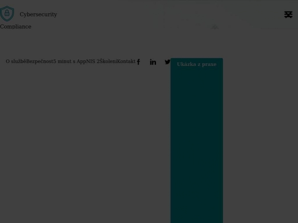 cybersecuritycompliance.cz
