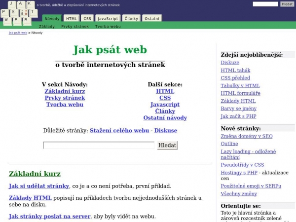 jakpsatweb.cz