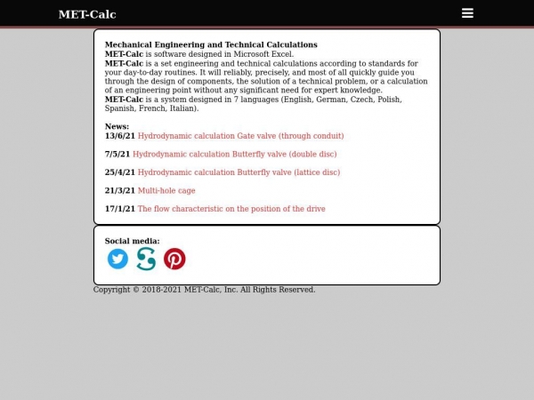 met-calc.com