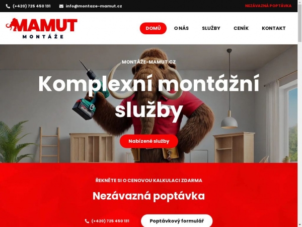 montaze-mamut.cz