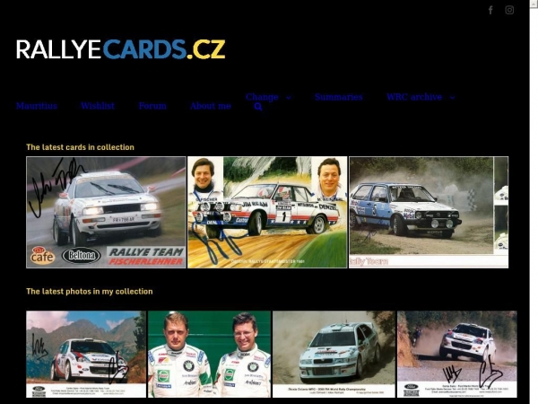 rallyecards.cz