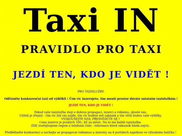 taxiin.cz